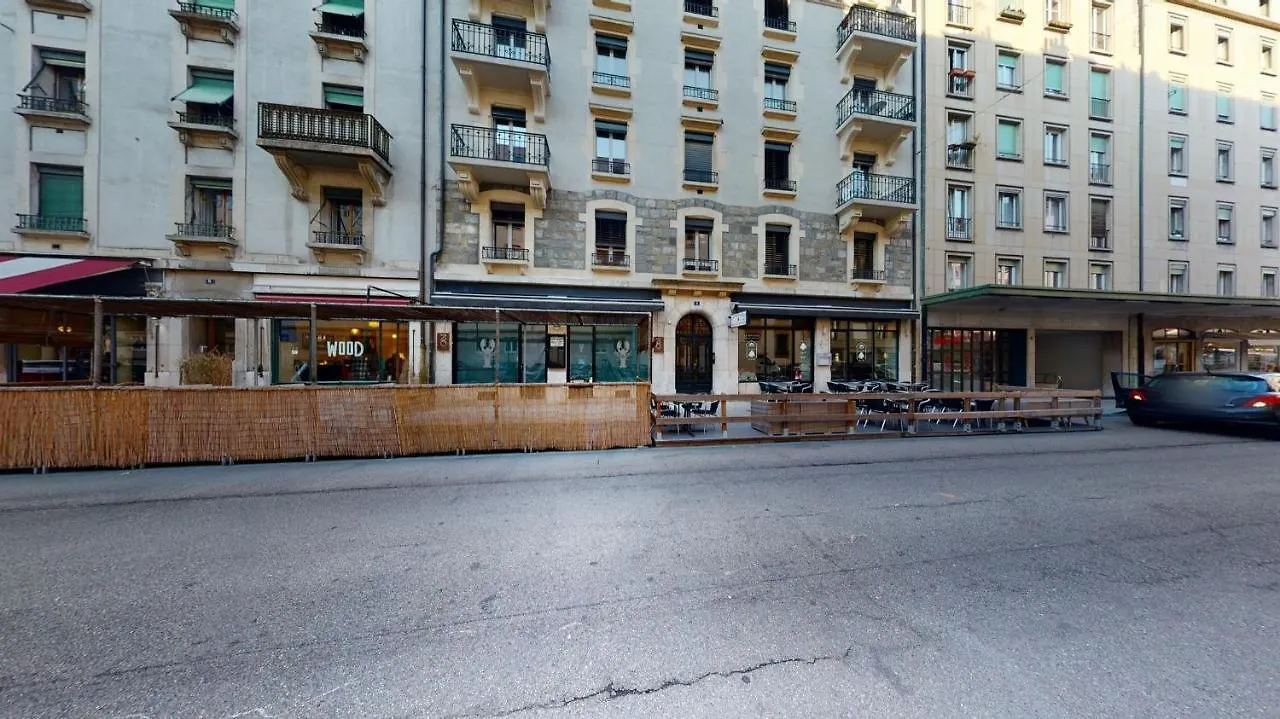 公寓 Charming Studio In Les Paquis Close To The Famous Jet D'Eau 日内瓦